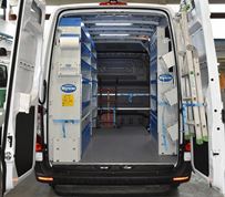 01_A Sprinter with racking for a floor layer, by Syncro New Zealand